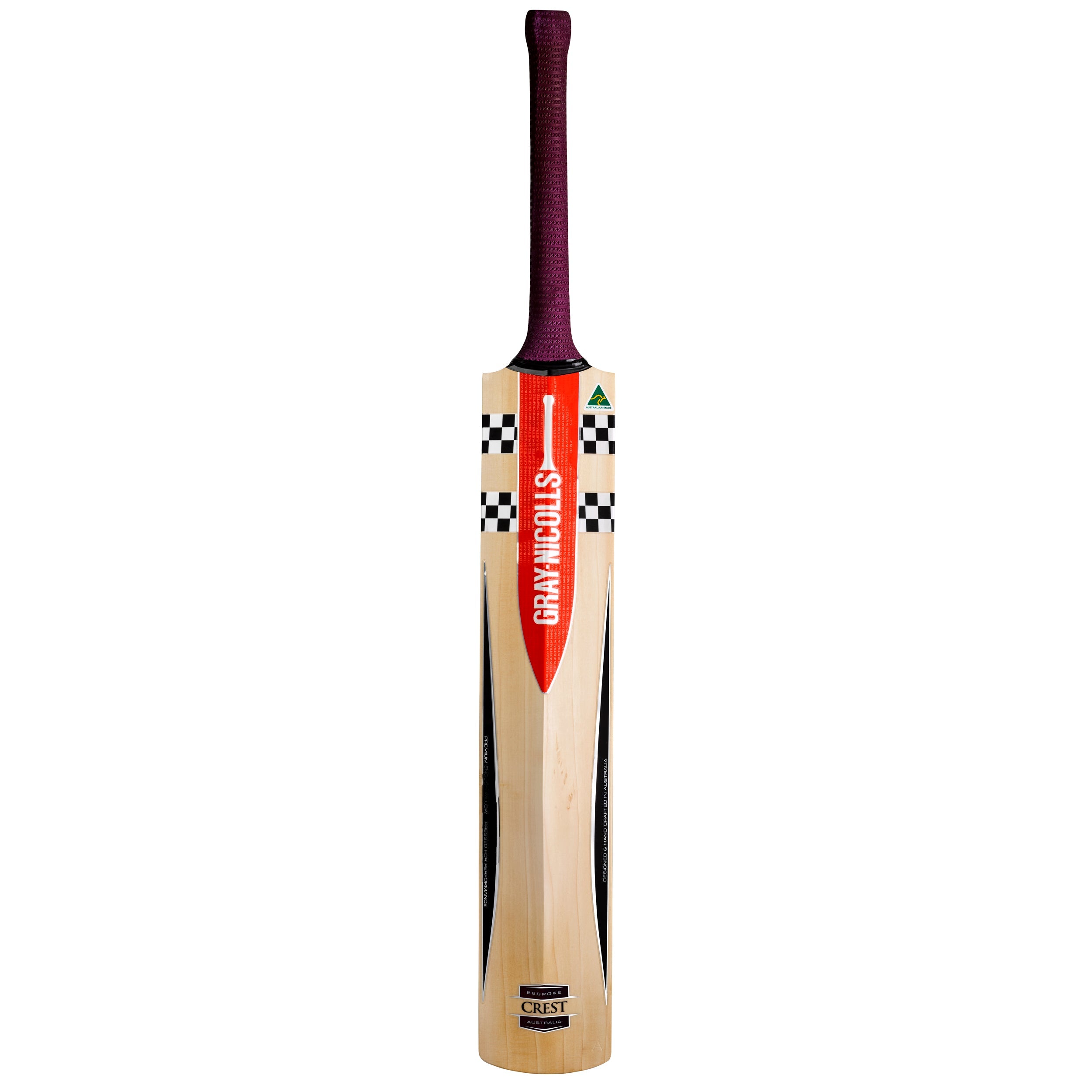 Gray - Nicolls Crest Light Handcrafted Senior Bat - The Cricket Warehouse