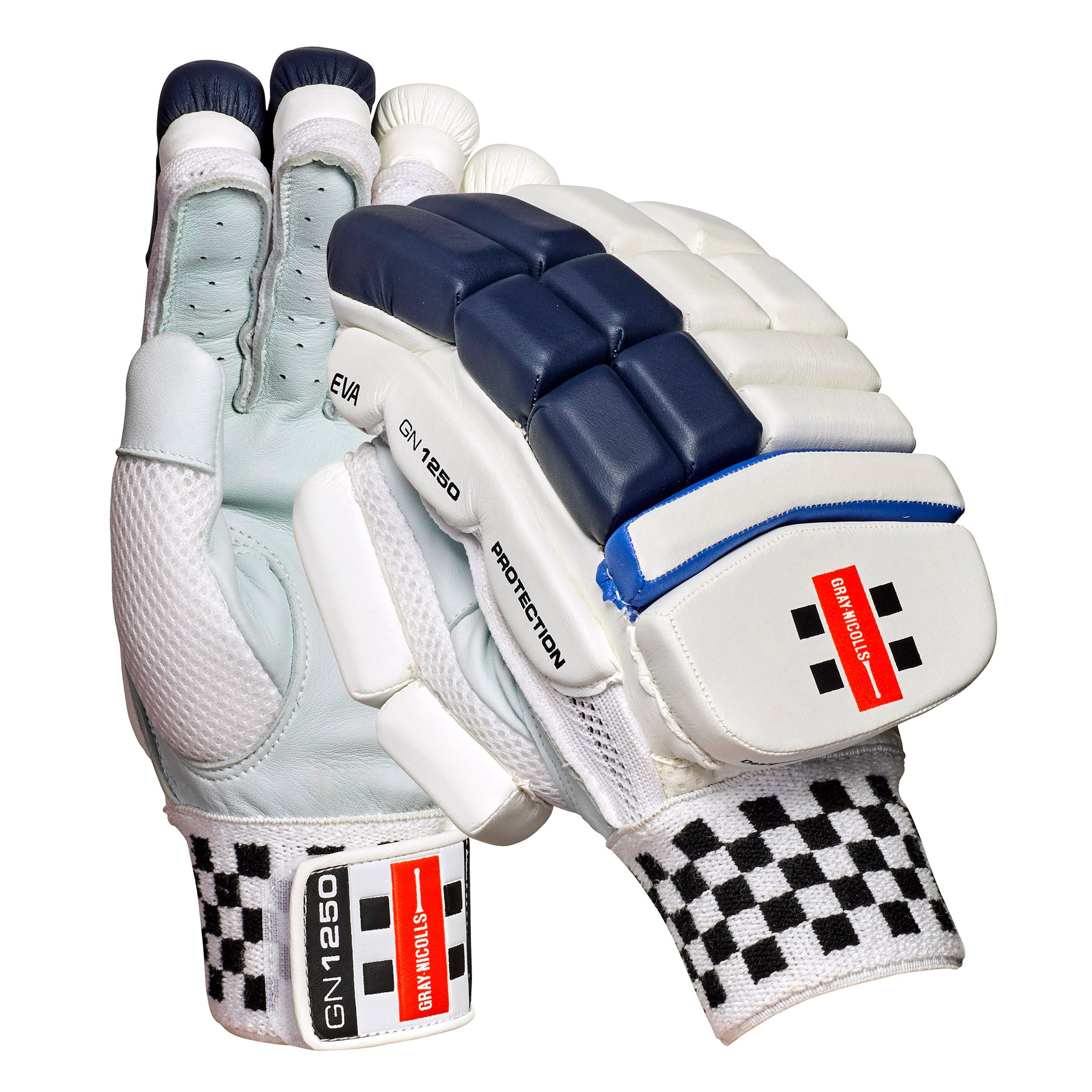 Gray - Nicolls GN 1250 Cricket Batting Gloves - The Cricket & Football Warehouse