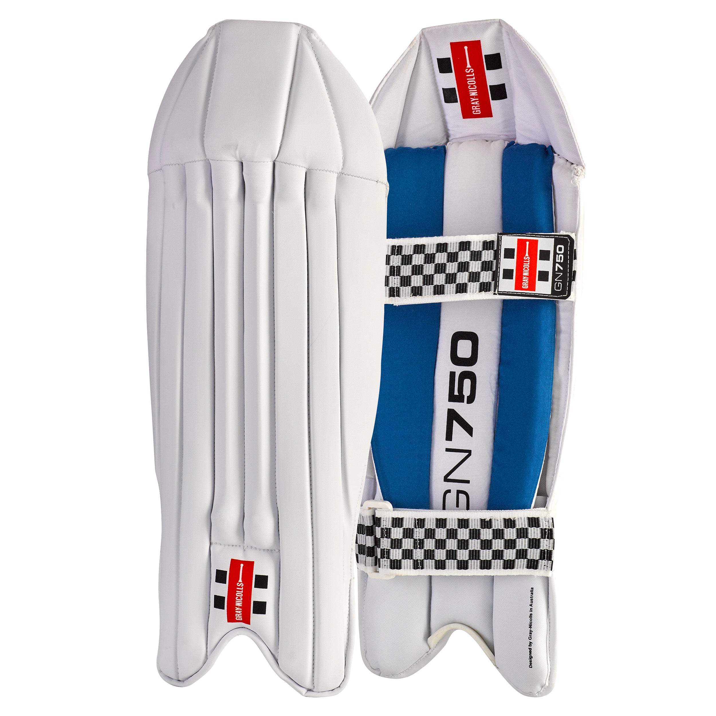 Gray Nicolls GN 750 Cricket Wicket Keeping Pads - The Cricket & Football Warehouse