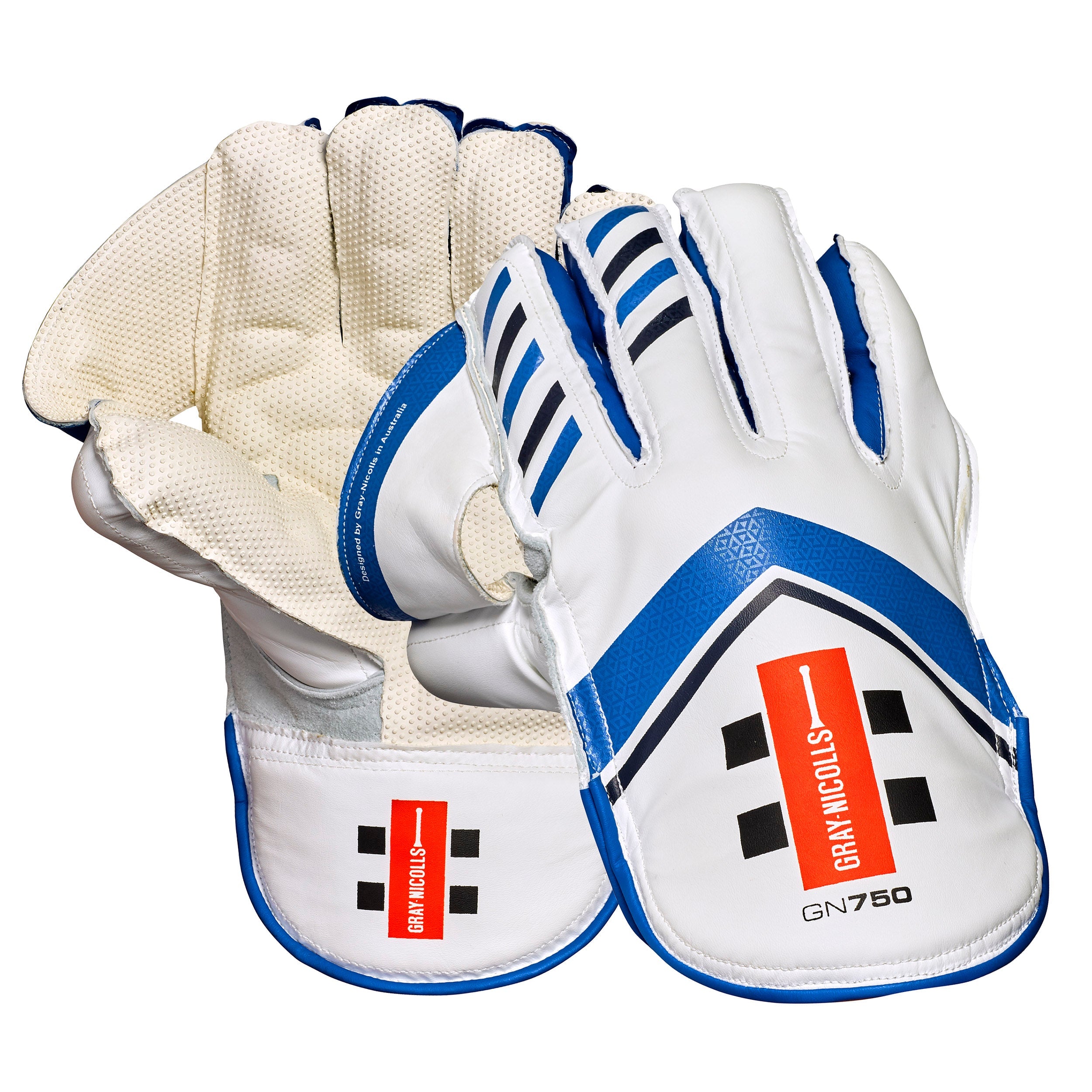 Gray - Nicolls GN 750 Wicket Keeping Gloves - The Cricket & Football Warehouse