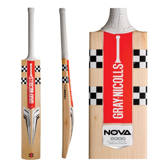 Gray - Nicolls Nova 2.0 2000 Senior Cricket Bat - The Cricket Warehouse