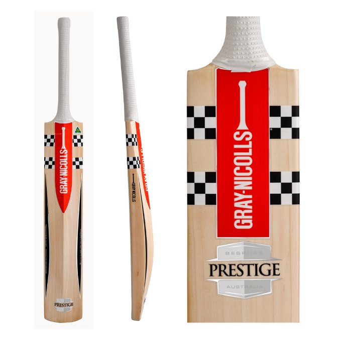 Gray - Nicolls Prestige Handcrafted Senior Bat - The Cricket Warehouse