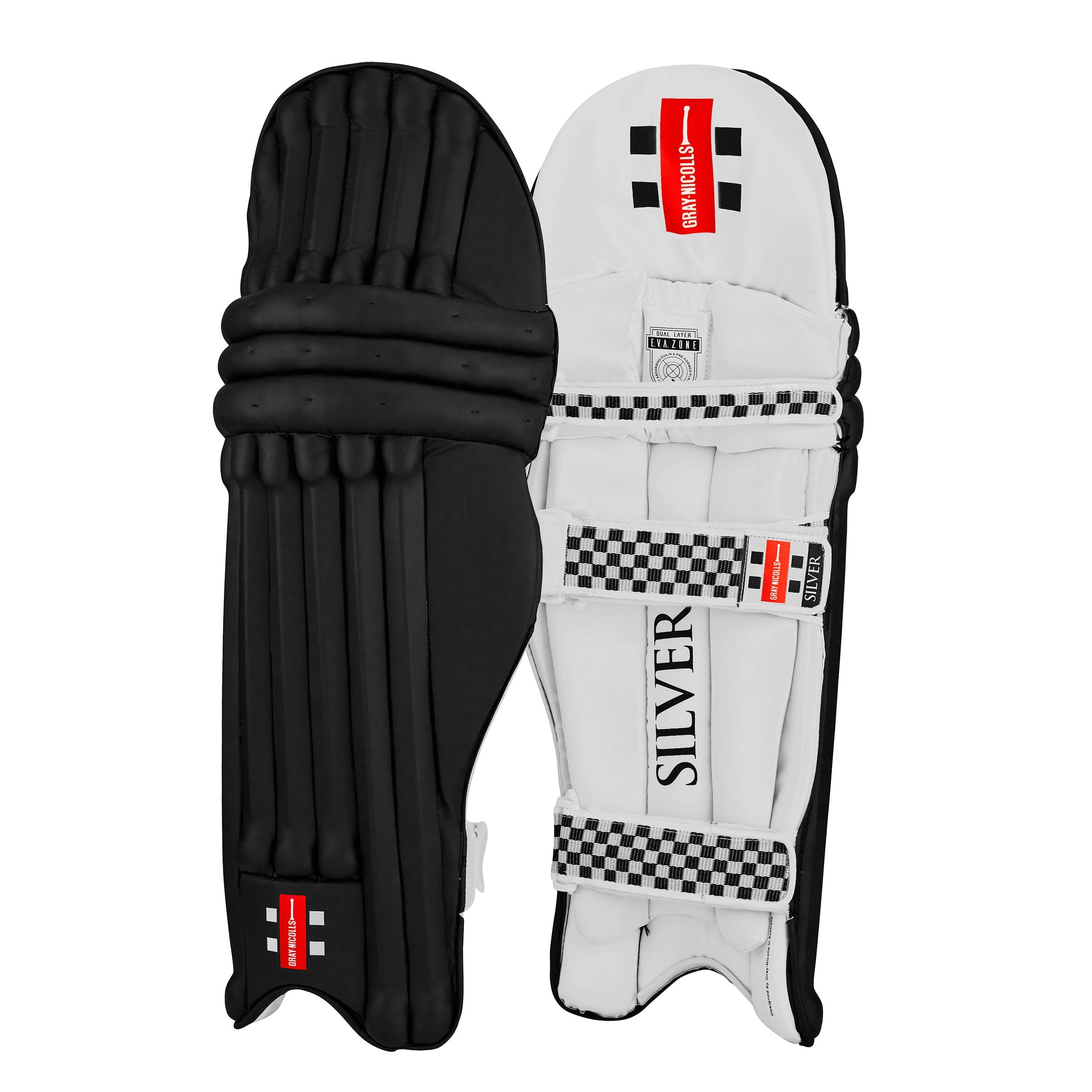 Gray Nicolls Silver - Coloured Cricket Batting Pads - The Cricket Warehouse