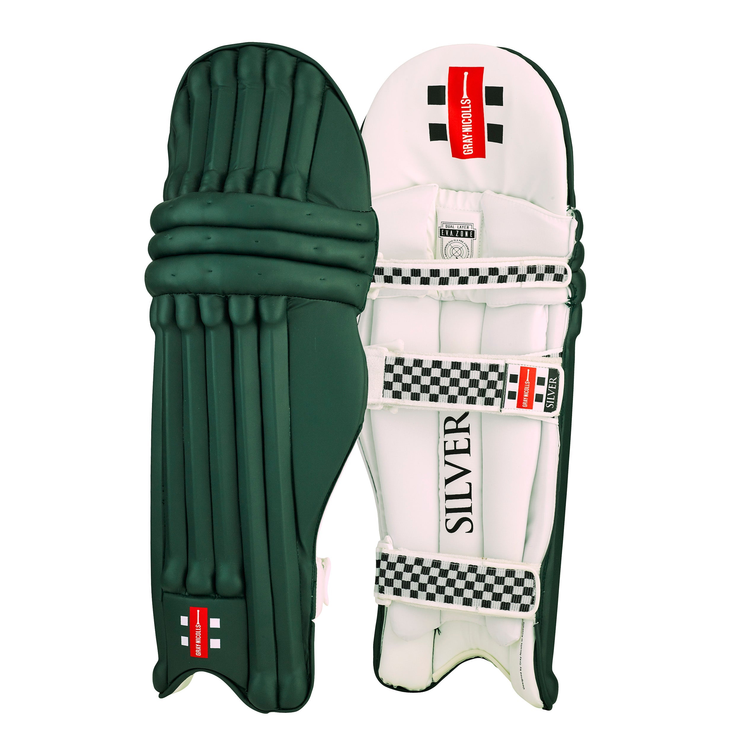 Gray Nicolls Silver - Coloured Cricket Batting Pads - The Cricket Warehouse