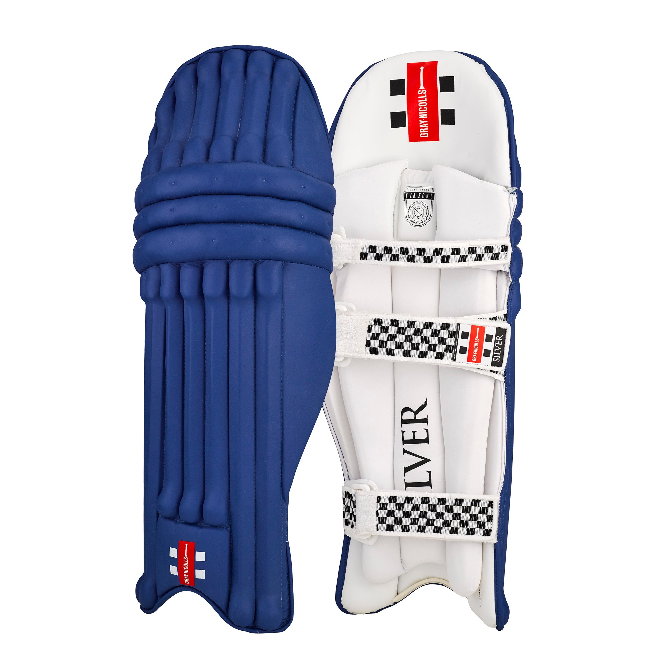 Gray Nicolls Silver - Coloured Cricket Batting Pads - The Cricket Warehouse