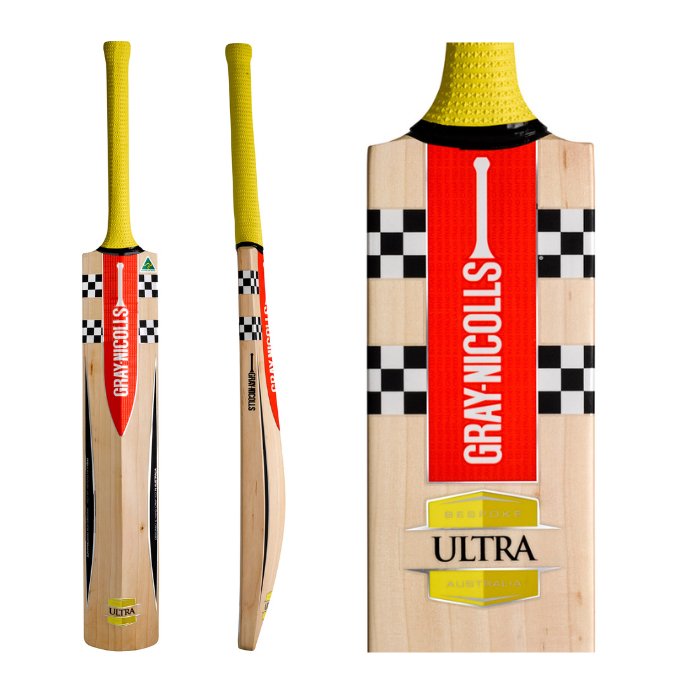 Gray - Nicolls Ultra Handcrafted Senior Bat - The Cricket Warehouse