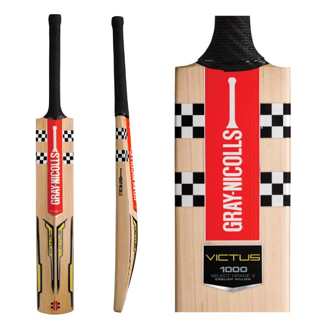 Gray - Nicolls Victus 1000 Senior Cricket Bat - The Cricket Warehouse