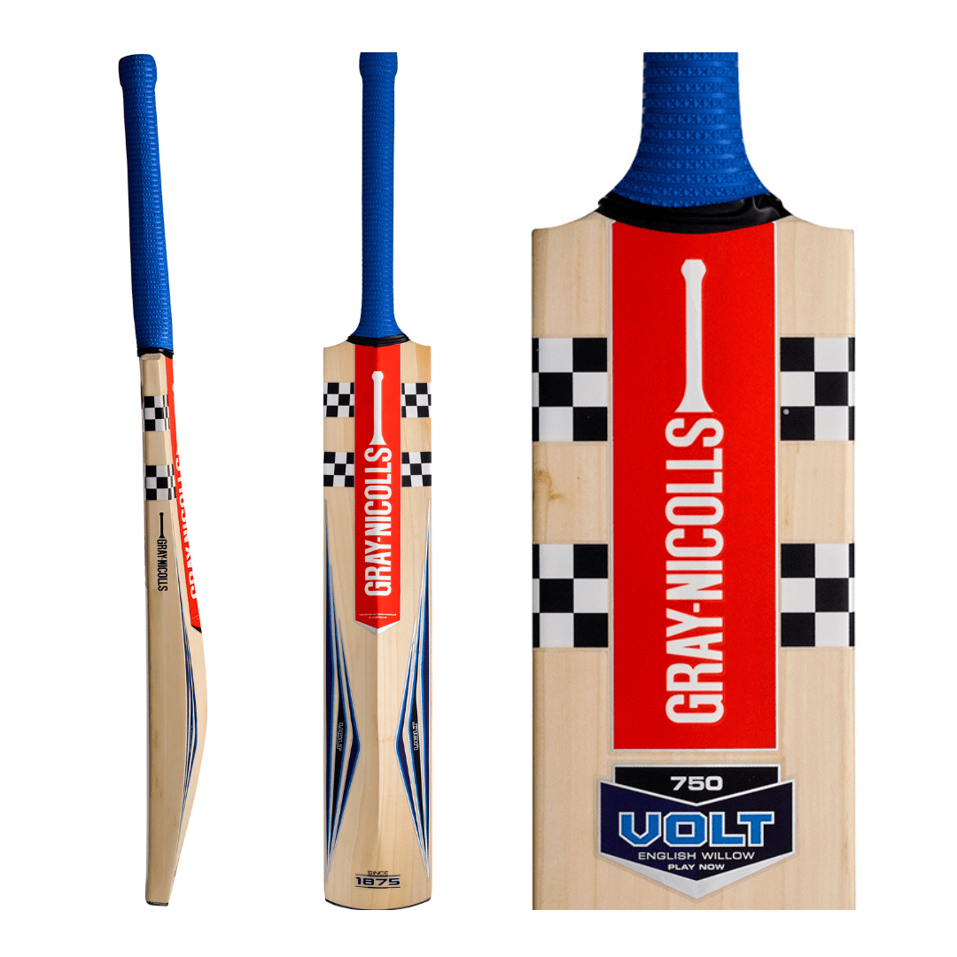 Gray Nicolls Volt 750 PLAY NOW Senior Cricket Bat - The Cricket & Football Warehouse