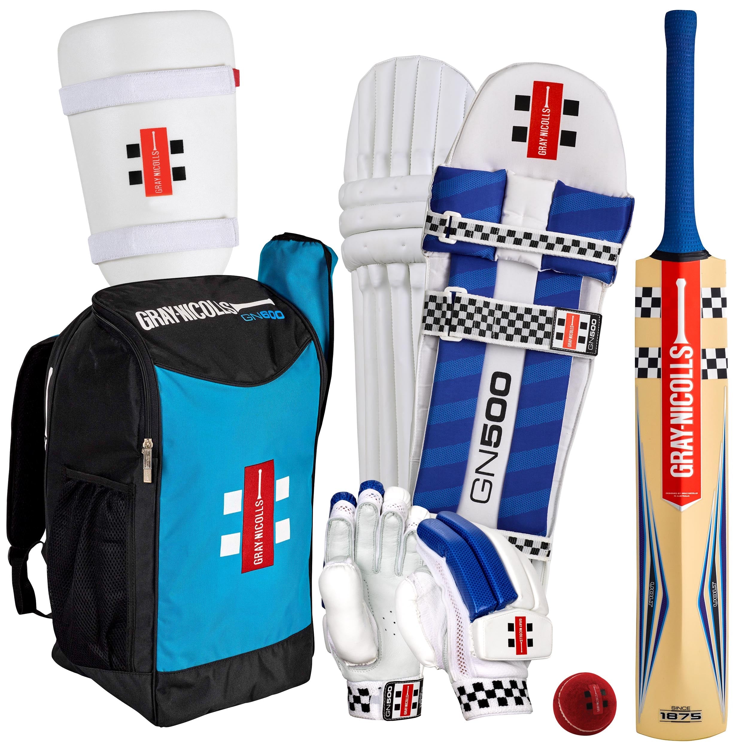Gray-Nicolls Volt Junior Kashmir Cricket Set - The Cricket & Football Warehouse