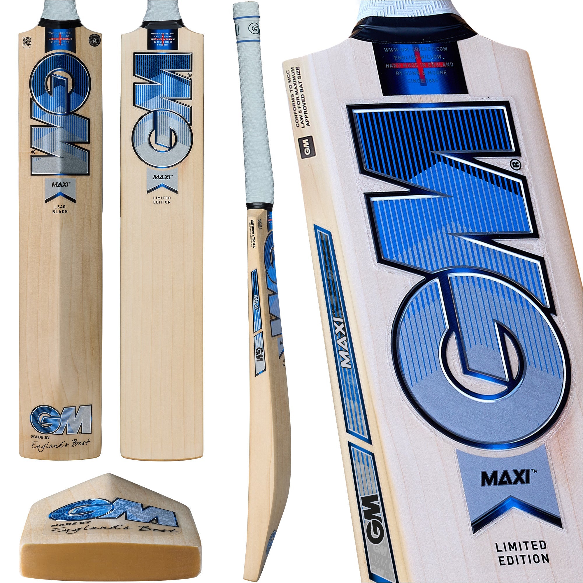 Gunn & Moore Maxi 606 Senior Cricket Bat - The Cricket & Football Warehouse