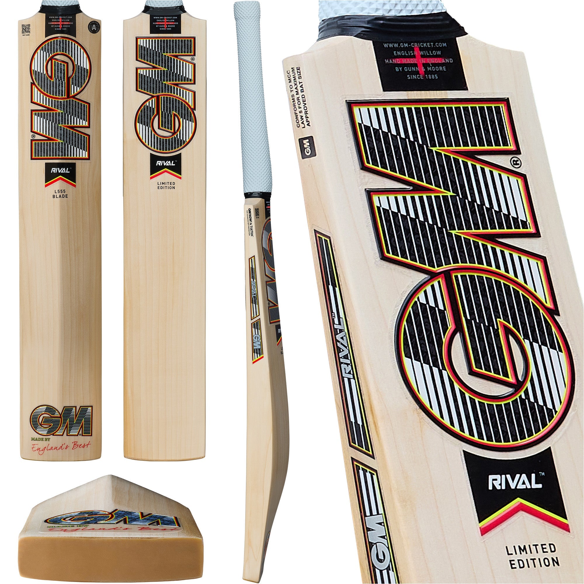 Gunn & Moore Rival 606 Senior Cricket Bat - The Cricket & Football Warehouse