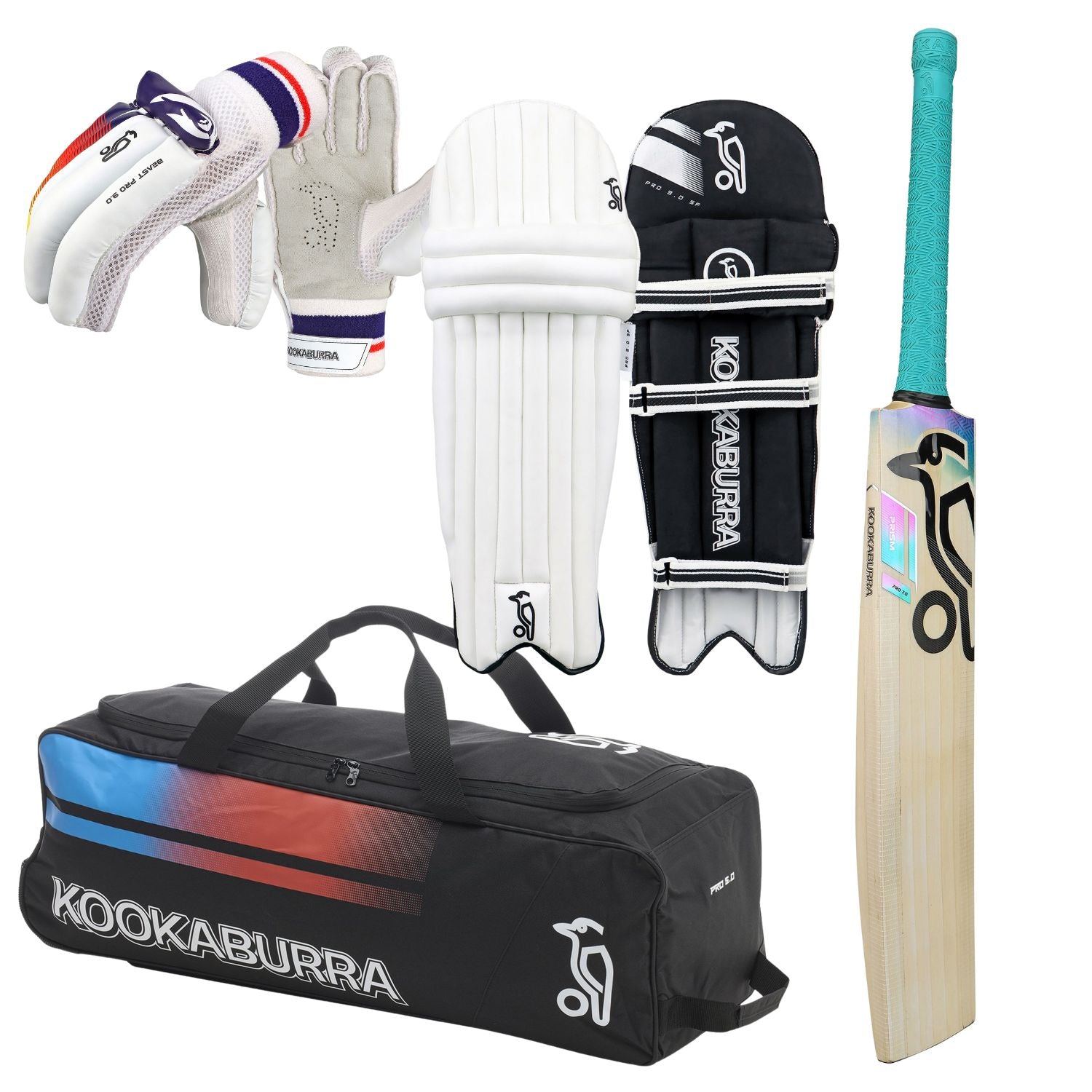 Kookaburra English Willow Junior Cricket Kit - Cricket Set - The Cricket & Football Warehouse