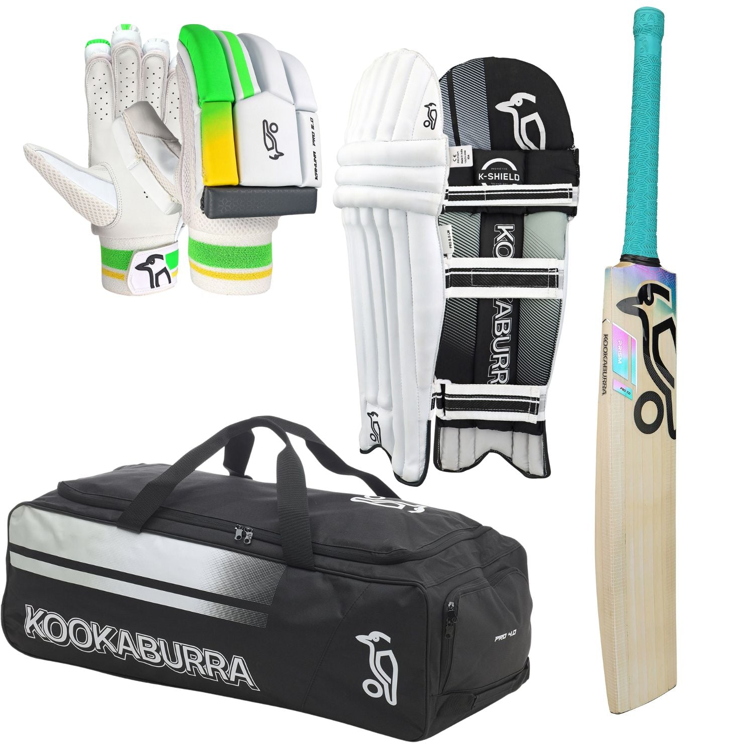 Kookaburra English Willow Senior Kit - Cricket Set - The Cricket & Football Warehouse
