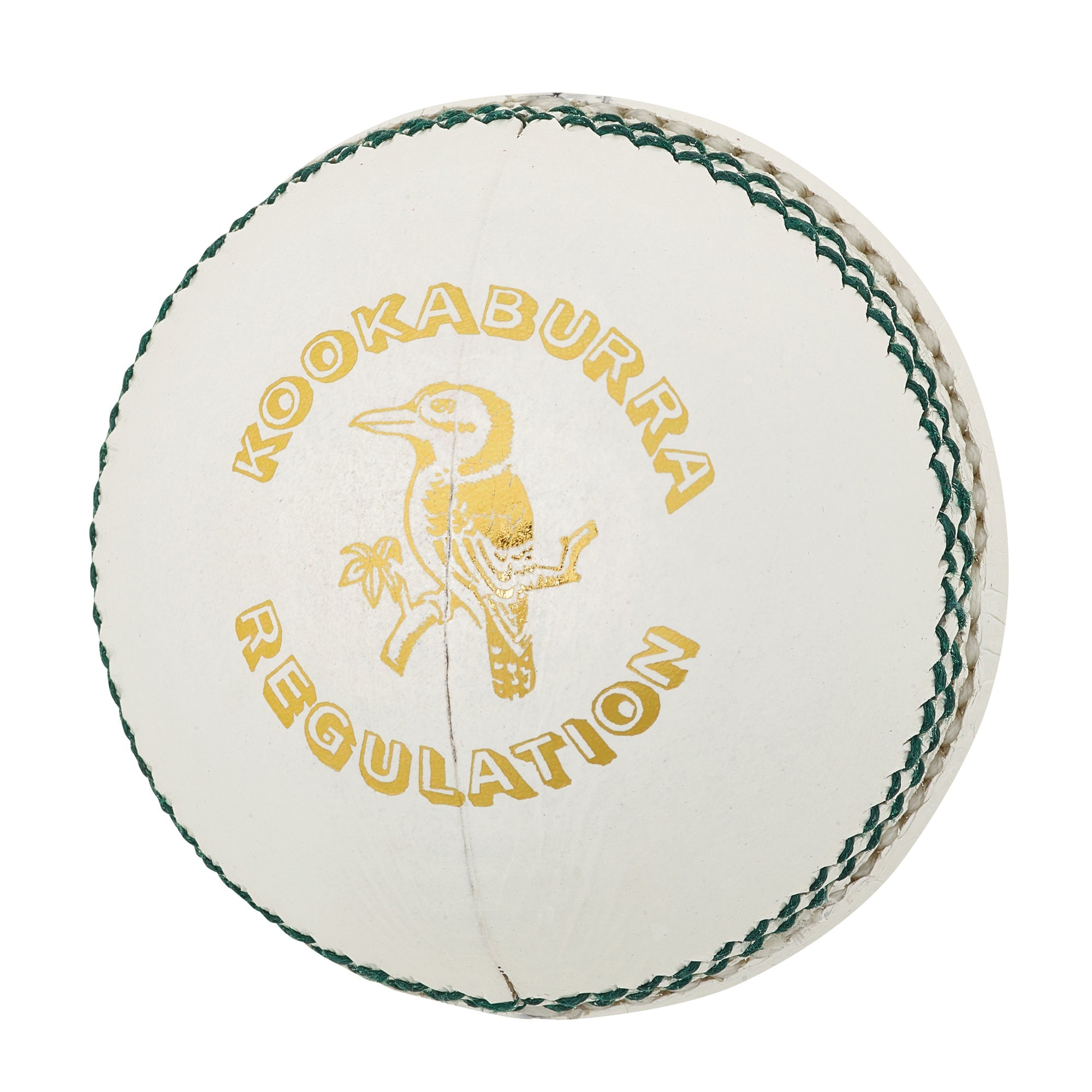 Kookaburra Regulation Cricket Ball 156gm - White - The Cricket Warehouse