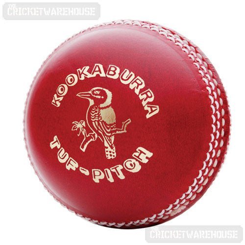 Kookaburra Tuf Pitch Cricket Balls Red 156gm - Dozen Price - The Cricket Warehouse