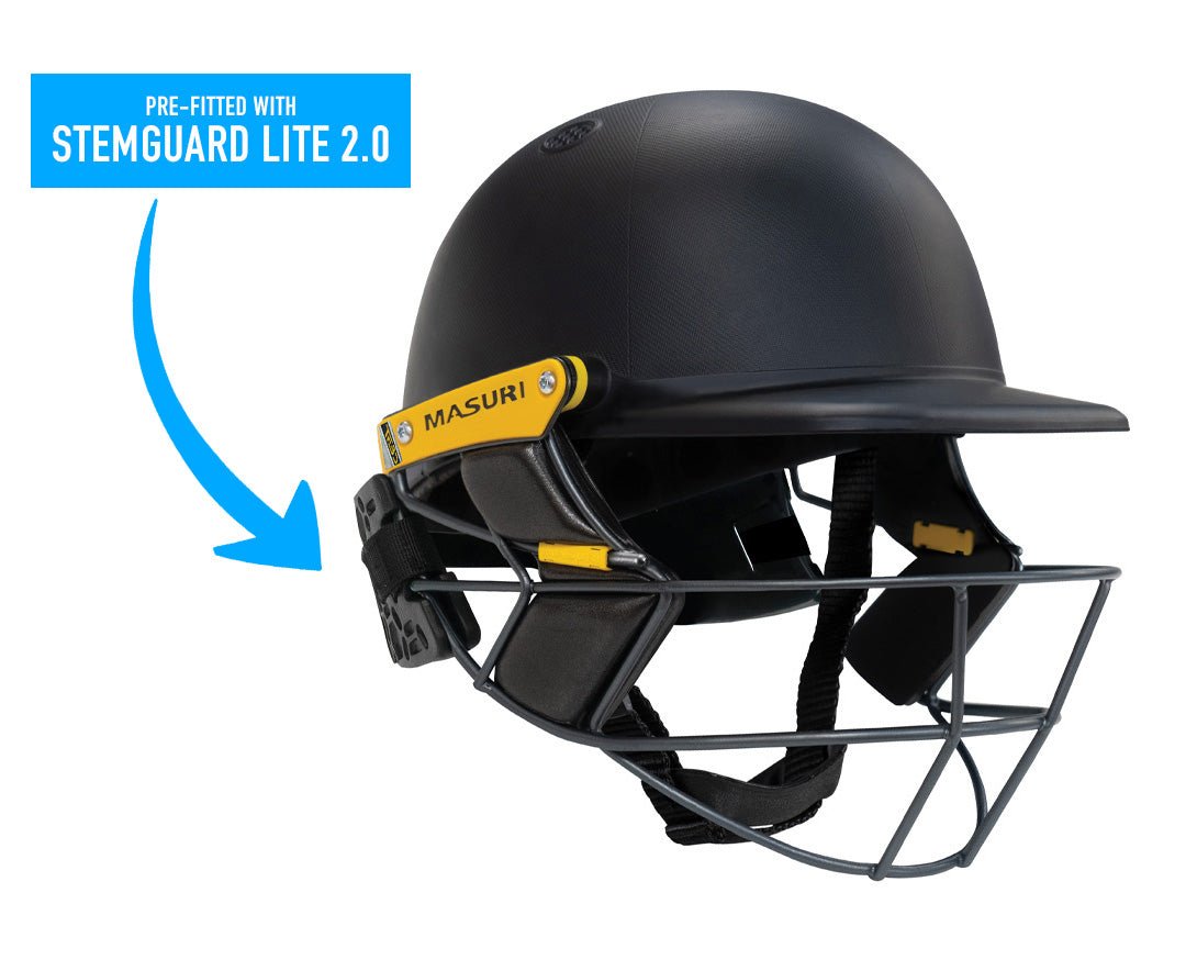Masuri T-Line TF3D Cricket Helmet with Neck Guard - The Cricket & Football Warehouse