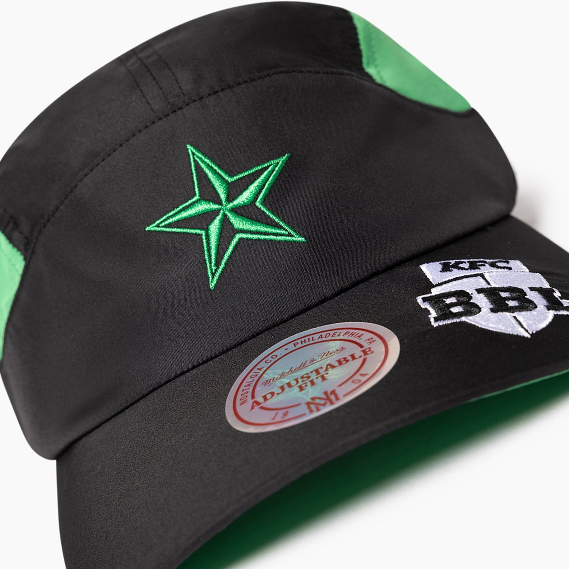 Mitchell & Ness Melbourne Stars Contrast Panel Supporter Cap - The Cricket & Football Warehouse