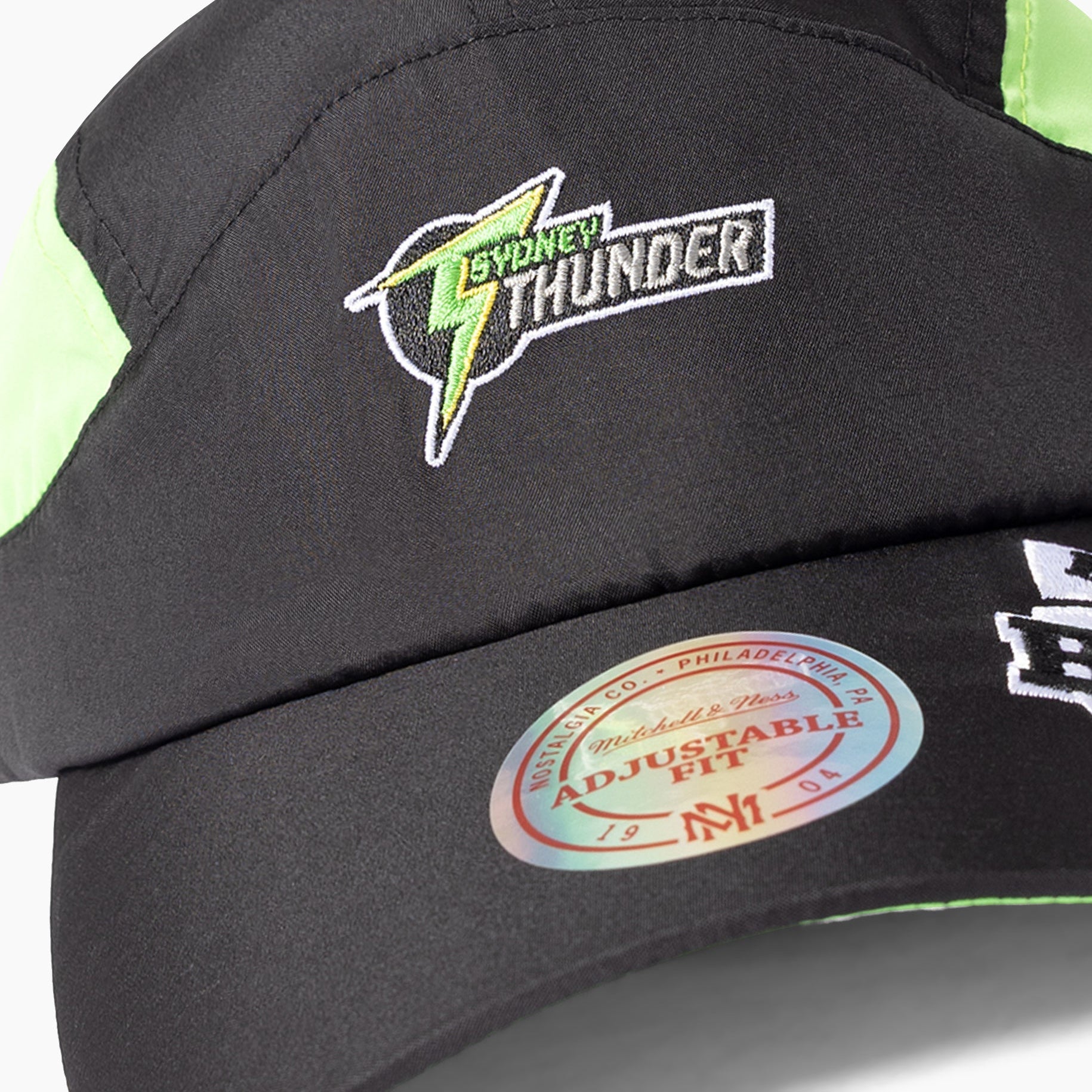 Mitchell & Ness Sydney Thunder Contrast Panel Supporter Cap - The Cricket & Football Warehouse