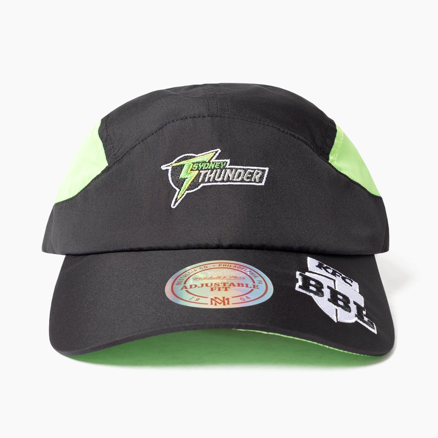 Mitchell & Ness Sydney Thunder Contrast Panel Supporter Cap - The Cricket & Football Warehouse