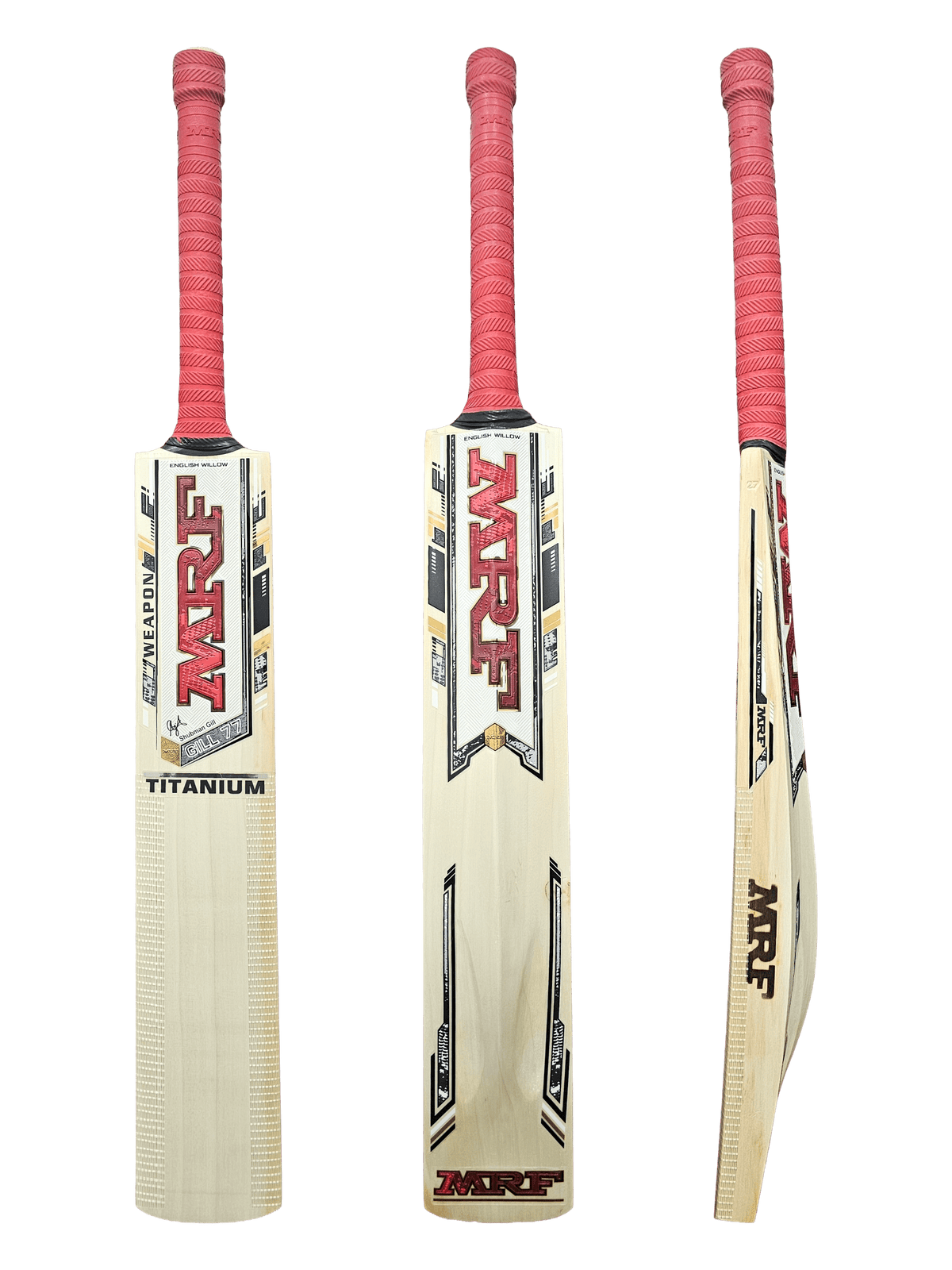 MRF Weapon Titanium Senior Cricket Bat - The Cricket & Football Warehouse