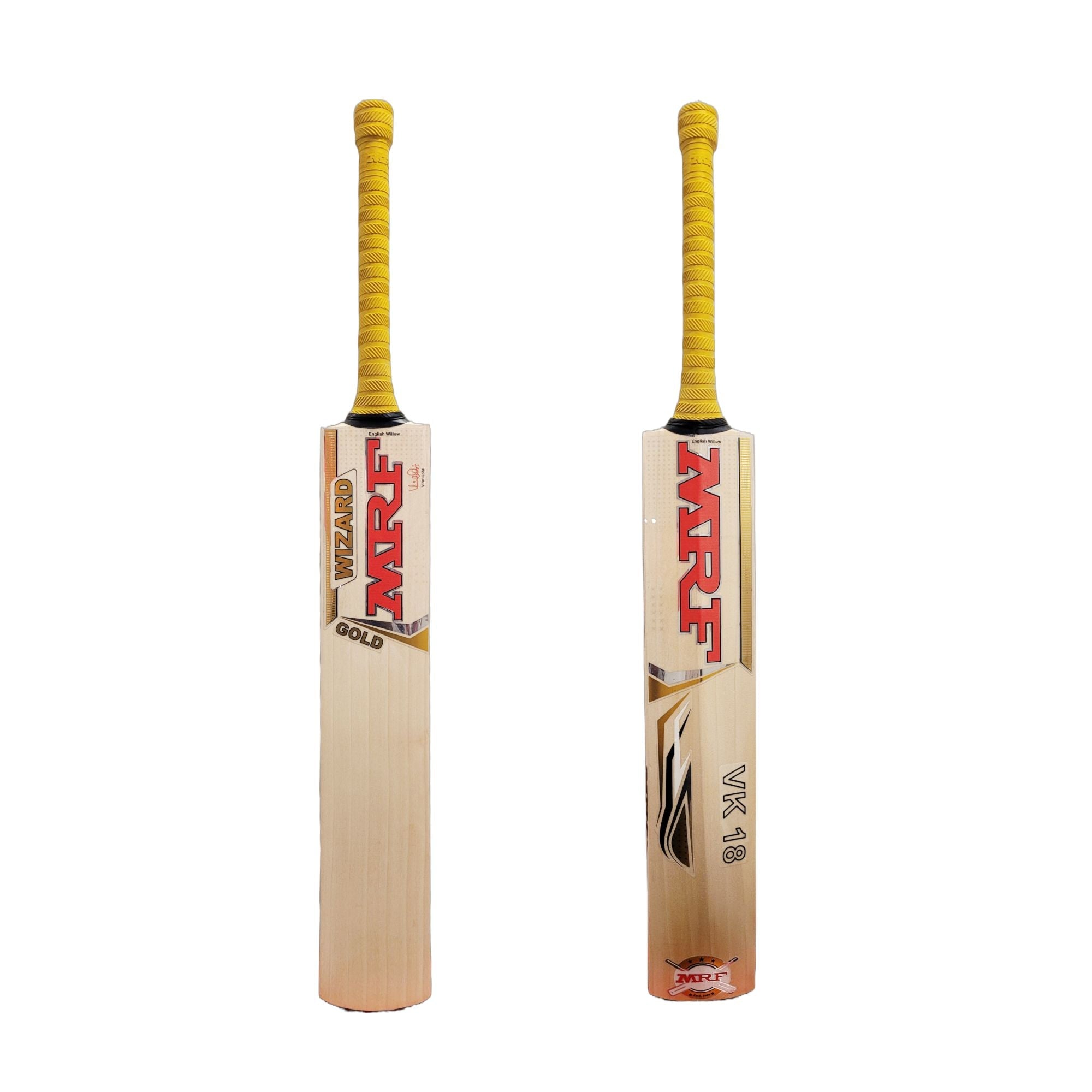 MRF Wizard Gold Small Adults Bat - The Cricket Warehouse