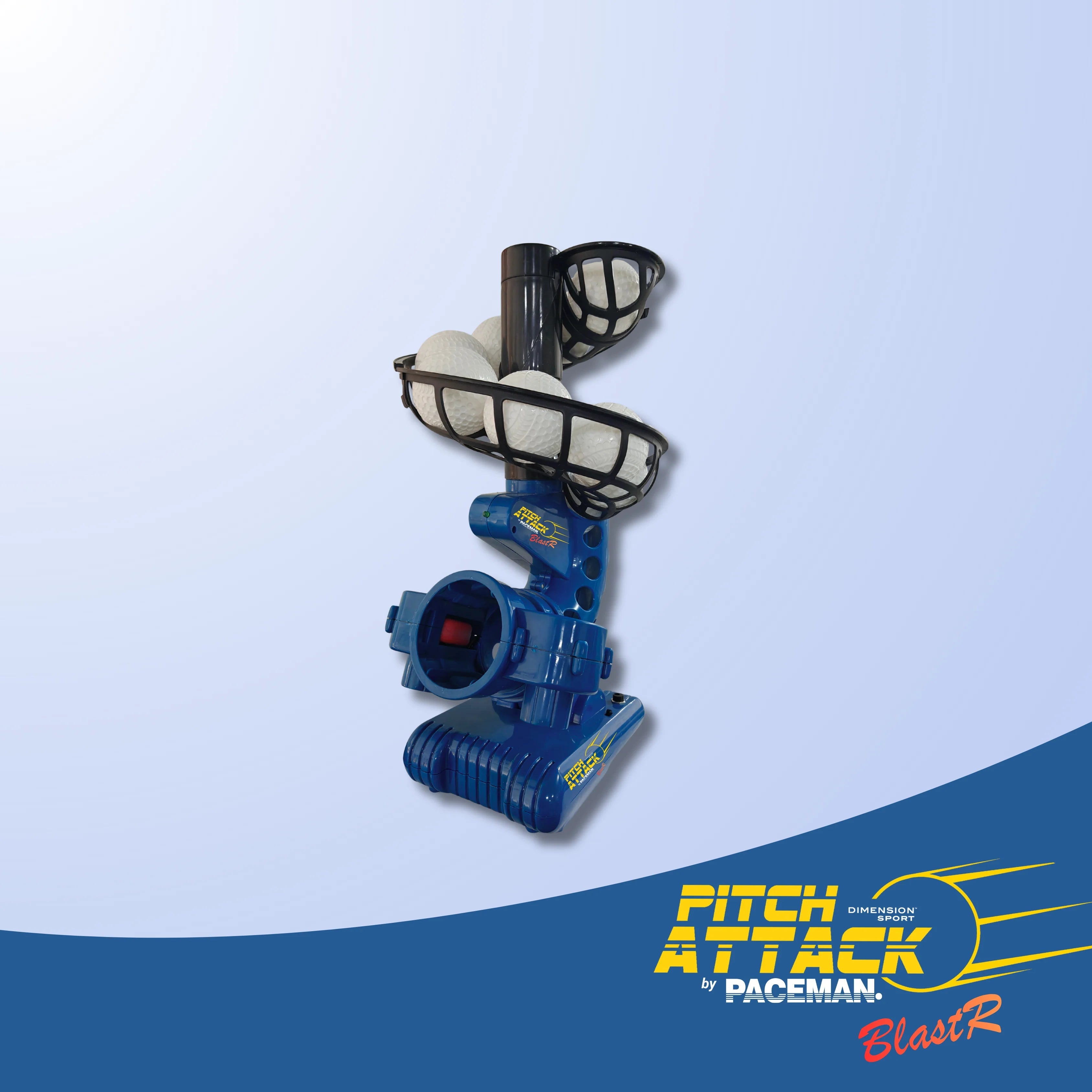 Paceman Pitch Attack Blastr - Backyard Bowling Machine - The Cricket & Football Warehouse