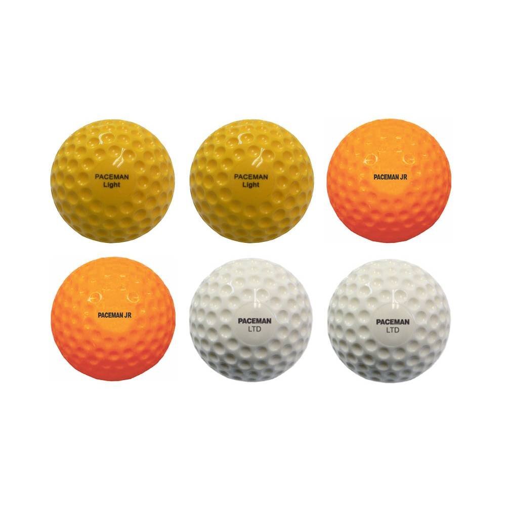 Paceman Pitch Attack Machine Balls - Mixed 6 Pack - The Cricket Warehouse