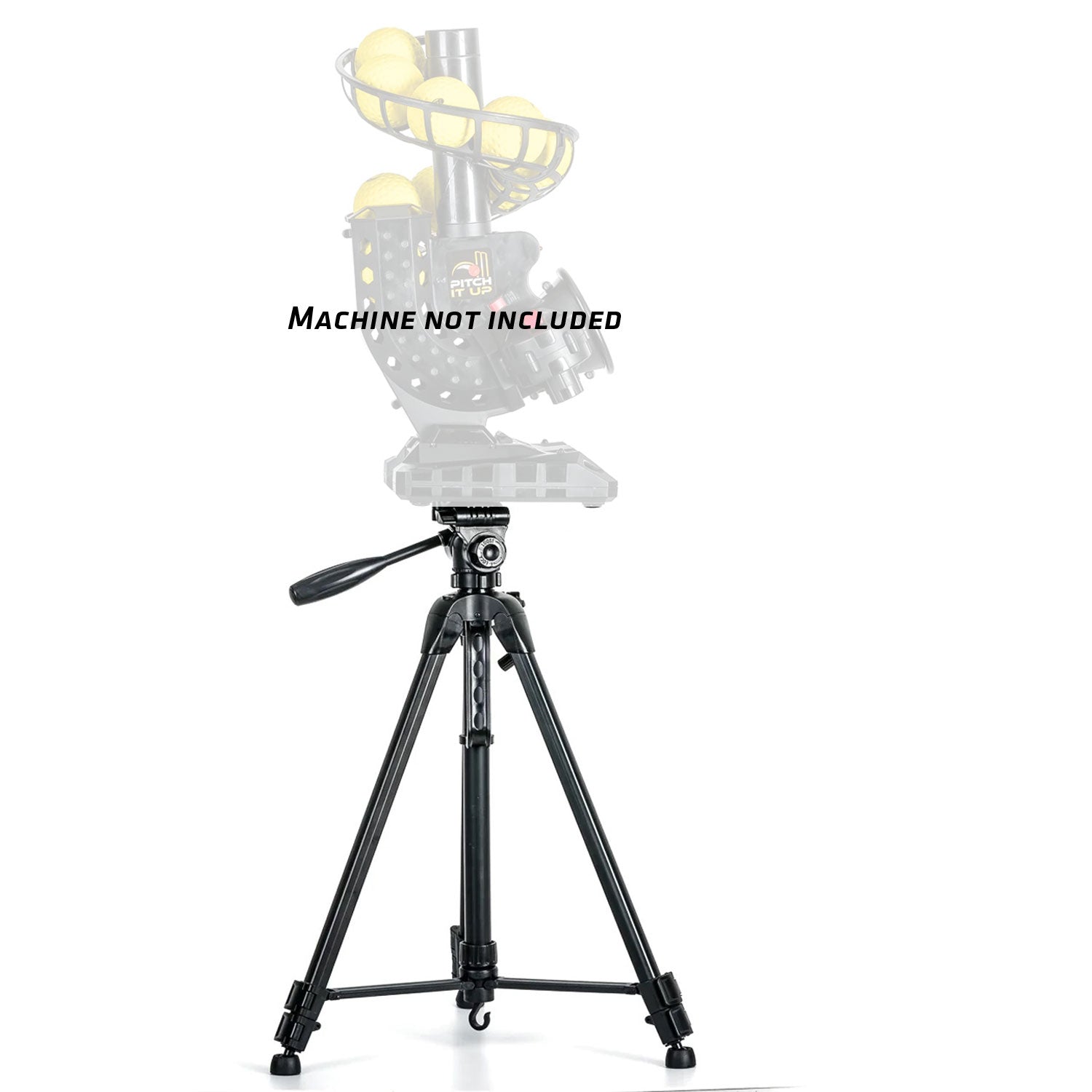 Pitch It Up Cricket Bowling Machine - Tripod Stand - The Cricket Warehouse