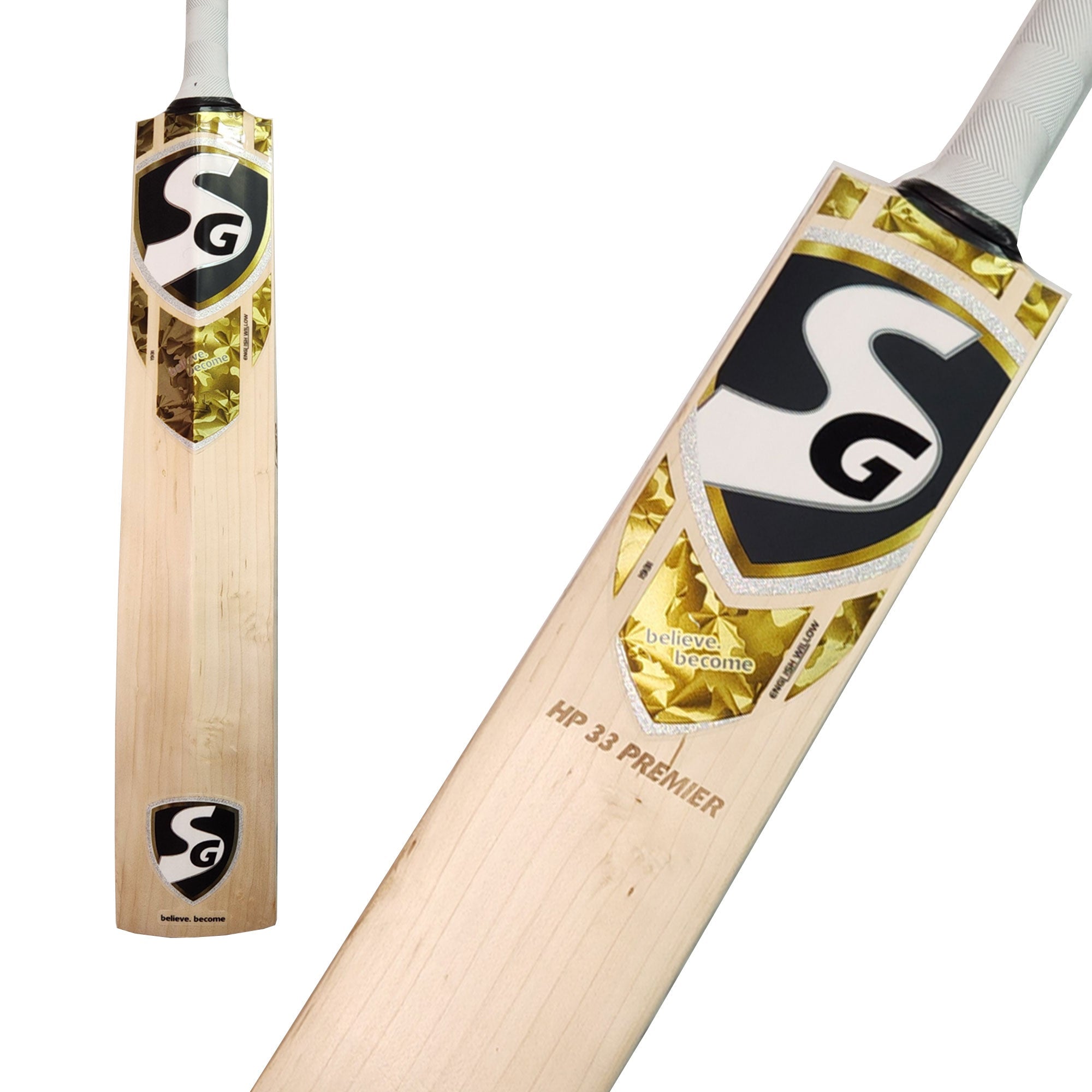 SG - HP33 Premier Senior Cricket Bat - The Cricket Warehouse