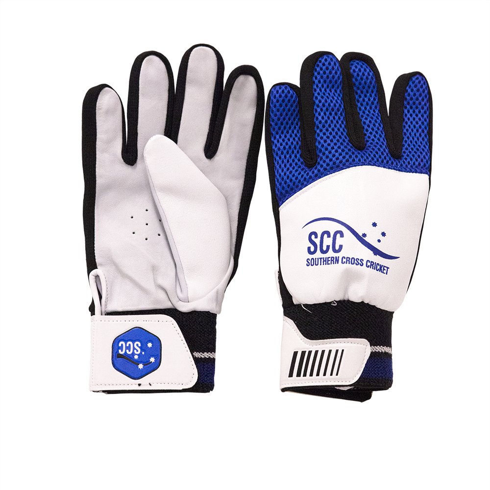 Southern Cross Cricket Tyrant Traditional Indoor Cricket Batting Gloves - The Cricket Warehouse