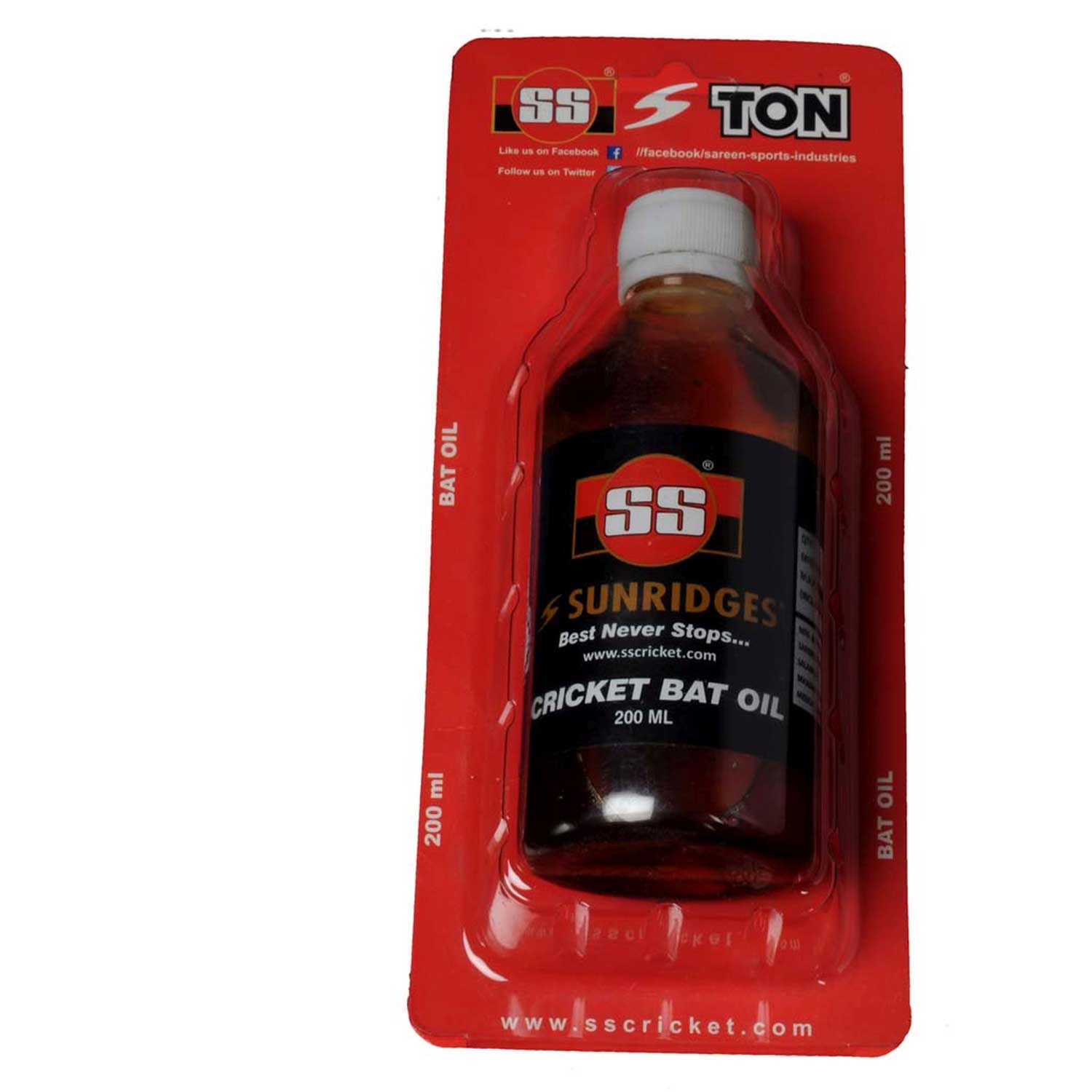 SS Cricket Bat Oil - The Cricket Warehouse