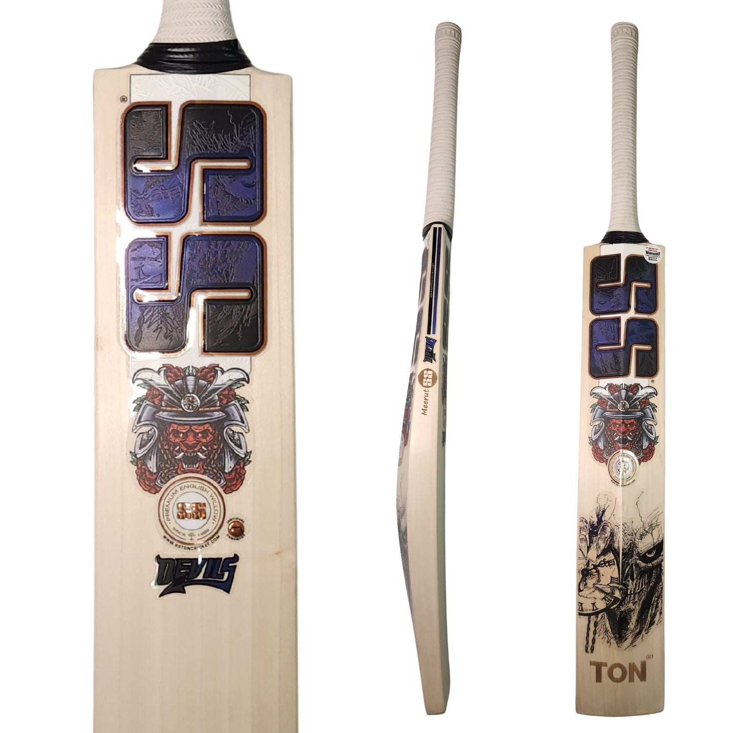 SS Devils English Willow Senior Cricket Bat - The Cricket & Football Warehouse