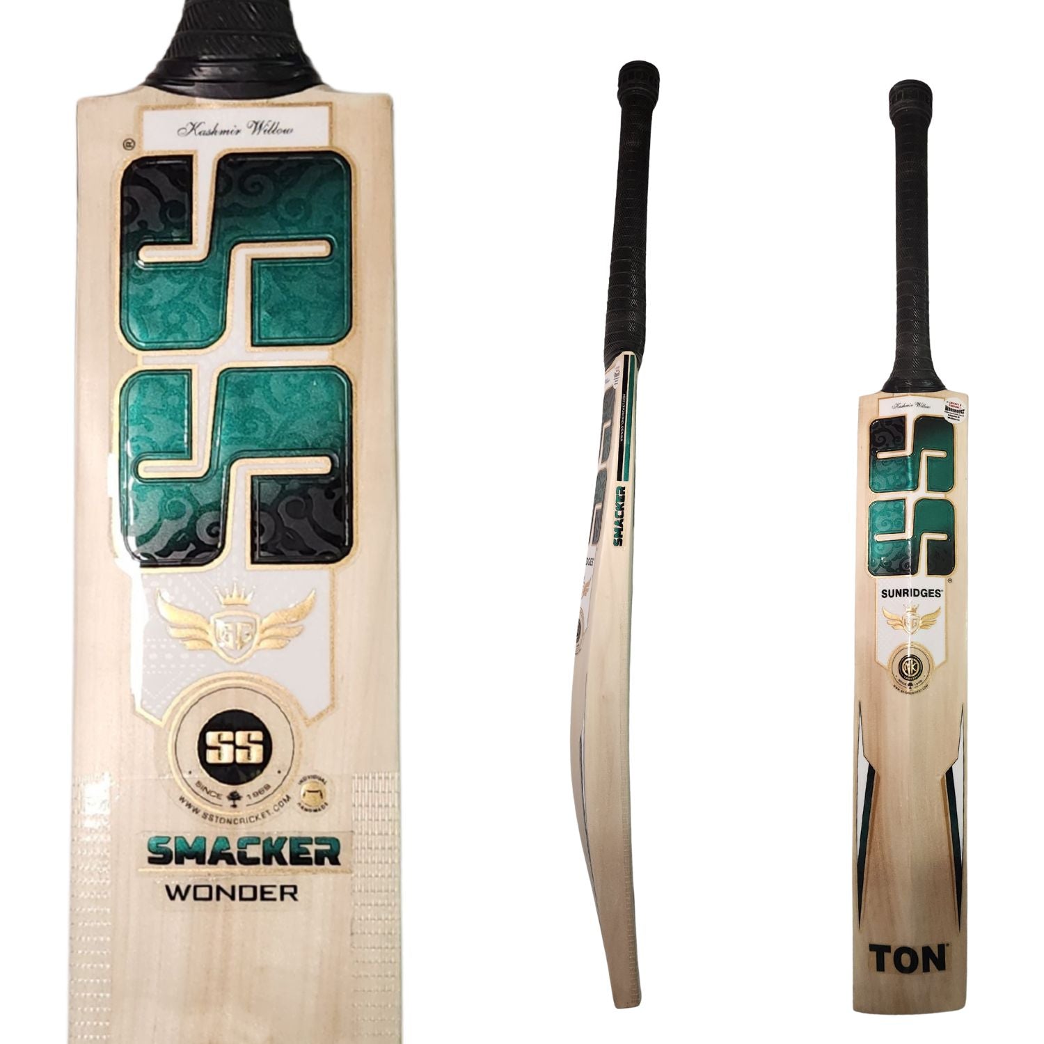 SS GG Smacker Wonder - Senior Kashmir Willow Bat - The Cricket & Football Warehouse