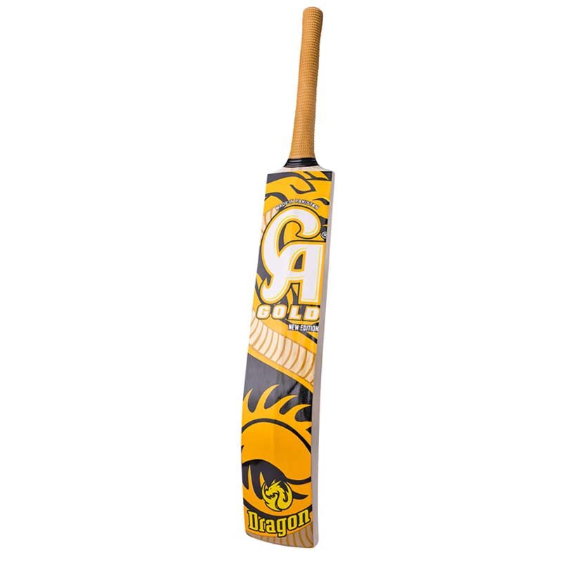 Tape Ball Cricket Bat - Gold Dragon - The Cricket Warehouse