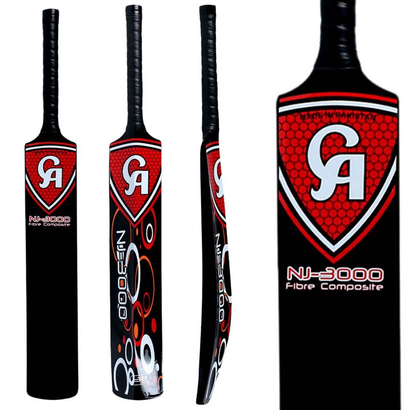 Tape Ball Fiber Cricket Bat - NJ 3000 - The Cricket Warehouse