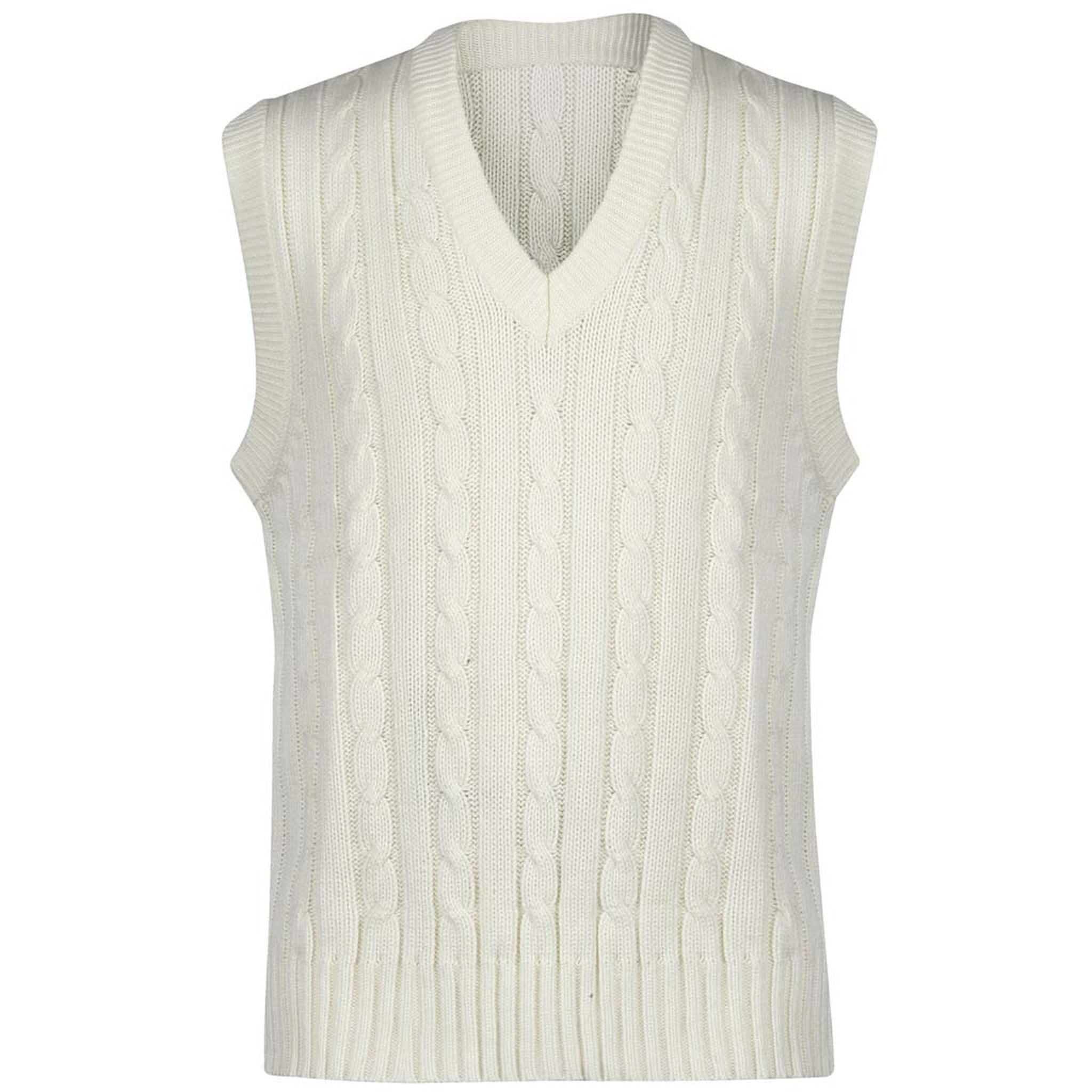 Gray Nicolls Sleeveless Cricket Sweater Plain - Senior